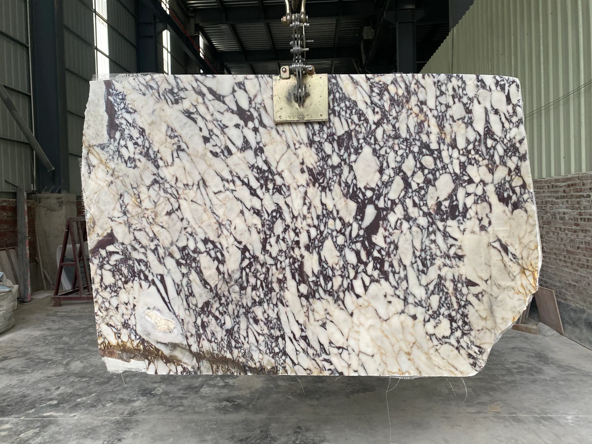 Calacatta Viola Marble stone slab